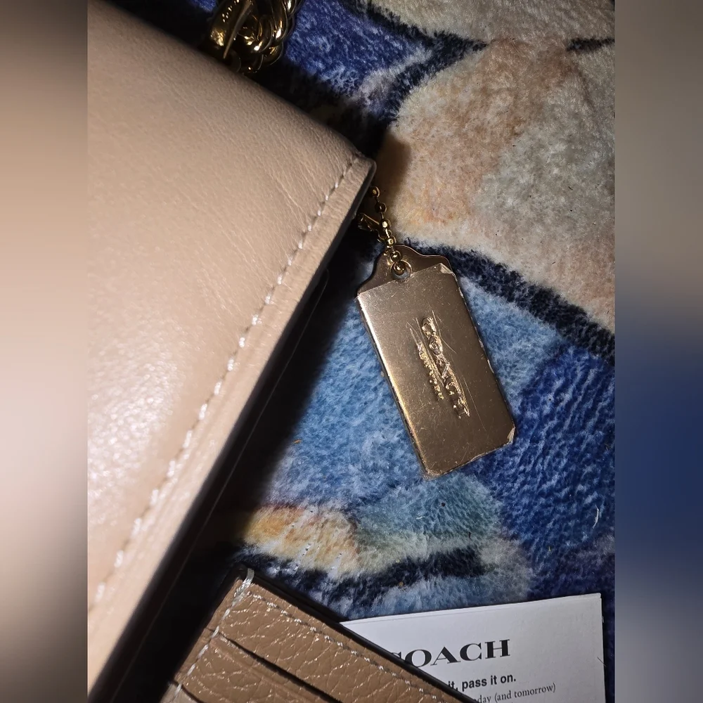 Coach Klare Snakeskin Shoulder Bag